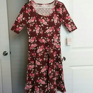 Lularoe Rose Floral Nicole